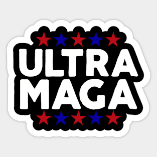 Proud Ultra Maga Sticker
